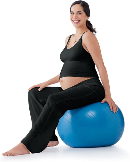 Medela Maternity Nursing Bra Tank Tops, 3 Pack of Wireless Breastfeeding Shirts