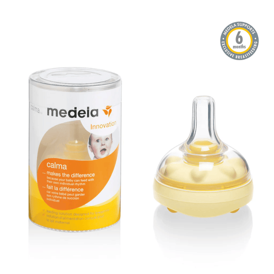 Medela Calma Breastfeeding Solution, Supports Natural Feeding Flow