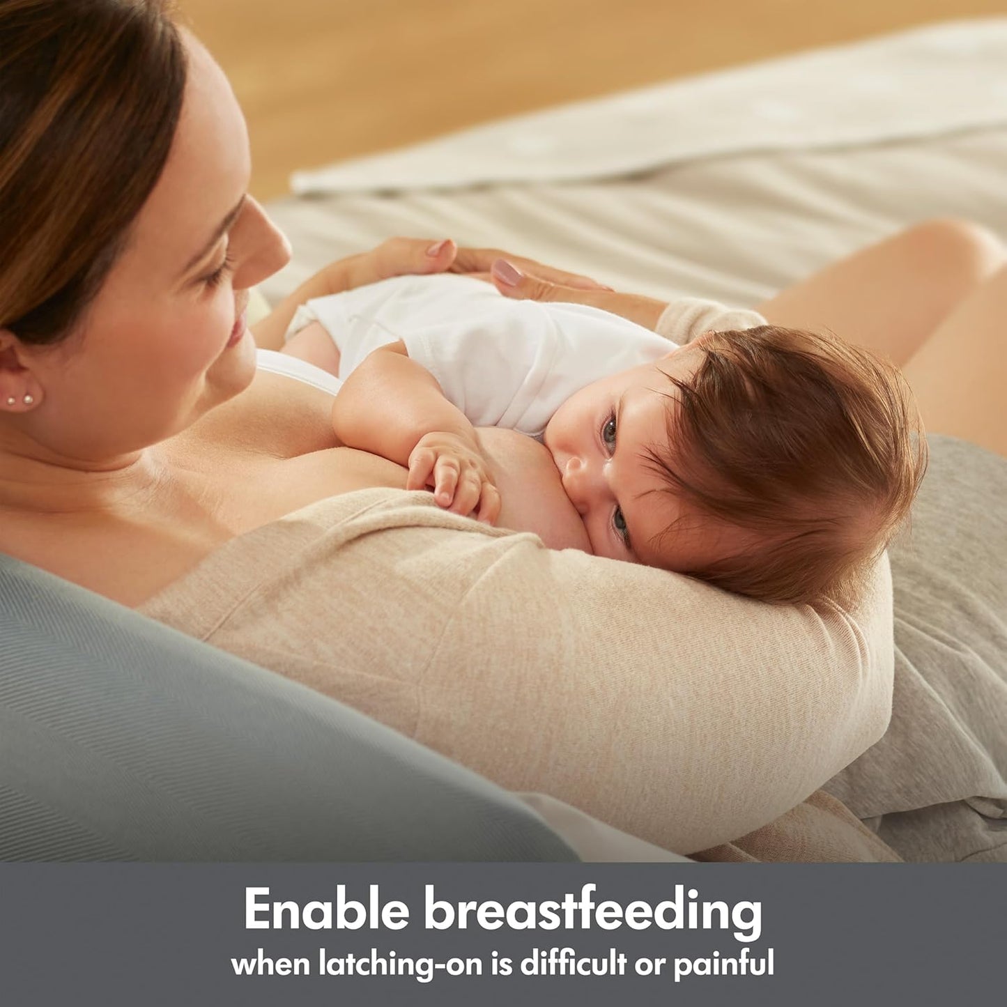 Medela Contact Nipple Shields, Enabling Breastfeeding When Latching is Difficult or Painful