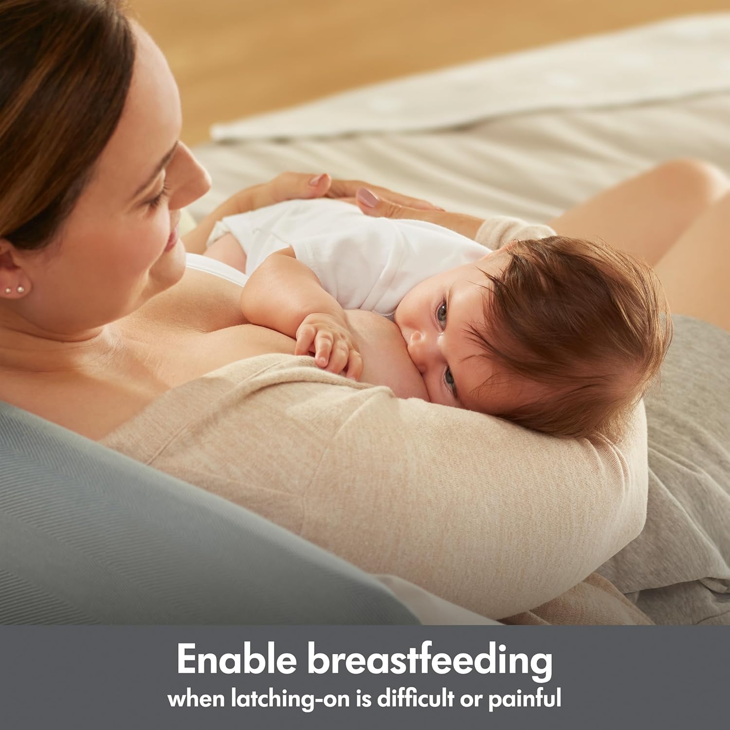 Medela Contact Nipple Shields, Enabling Breastfeeding When Latching is Difficult or Painful