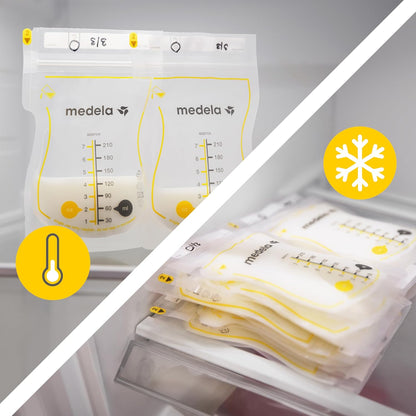 Medela Easy Pour Breastmilk Storage Bag, Easy to Store Standing or Lay Flat