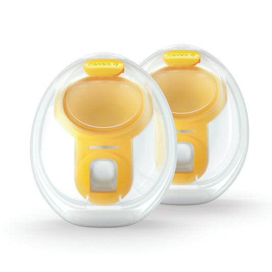Medela Hands-Free Collection Cups, set of 2, compatible with Duo Electric Breast Pump.