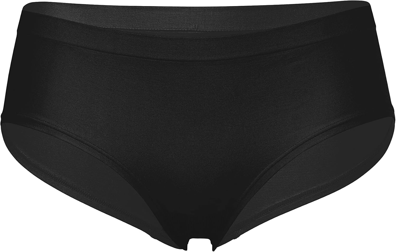 Medela black seamless panty with soft, comfortable fit.