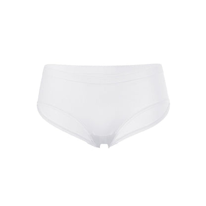 Medela white panty with seamless design and comfortable fit.